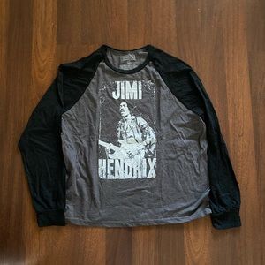 Jimi Hendrix Baseball Tshirt